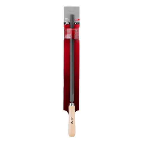 Lima Triangular Bastarda 12'' 300mm Cabo Madeira MTX