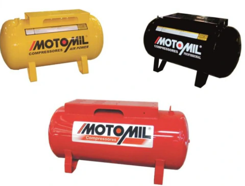 Kit Mrm-100V - Vaso De Pressão 100L 140 Psi Vertical Motomil