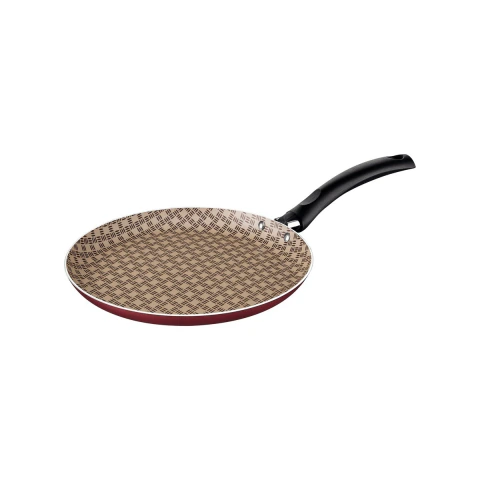 Panquequeira Tramontina Turim Antiaderente Starflon Max 22 cm 0,6 L 1,2 mm Vermelha Alumínio