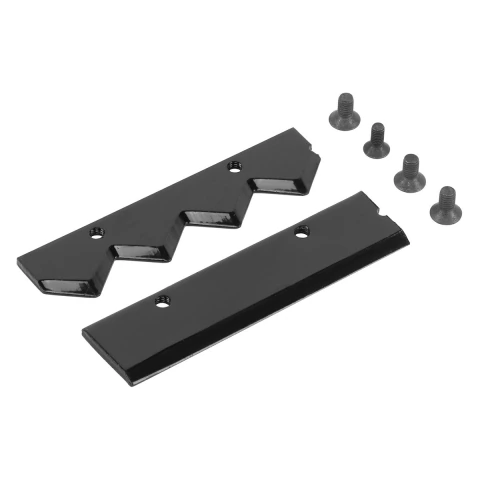Lâmina Para Broca Perfurador Solo 300mm 2pçs Denzel ER-300 Aço 34CR4