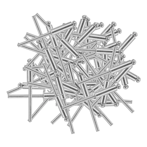 Rebite de Repuxo 4,8 x 16mm 50 Unidades MTX Aço Galvanizado