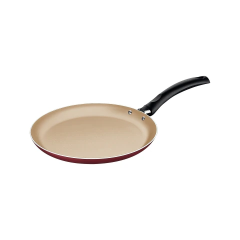Panquequeira Tramontina Turim Antiaderente Starflon Max 22 Cm 0,6 L 1,6 Mm Alumínio Vermelha