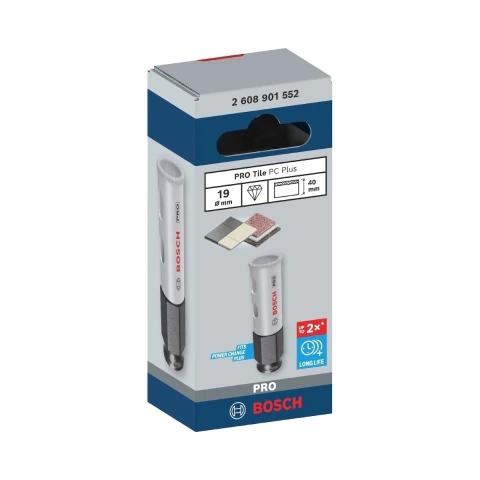 Serra Copo Bosch Pro Tile Power Change Plus 19 mm 3/4''