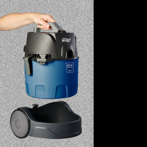 Aspirador de Água e Pó WAP GTW BAGLESS 1400W Bico Múltiplo para Carpetes e Piso Frio 220V