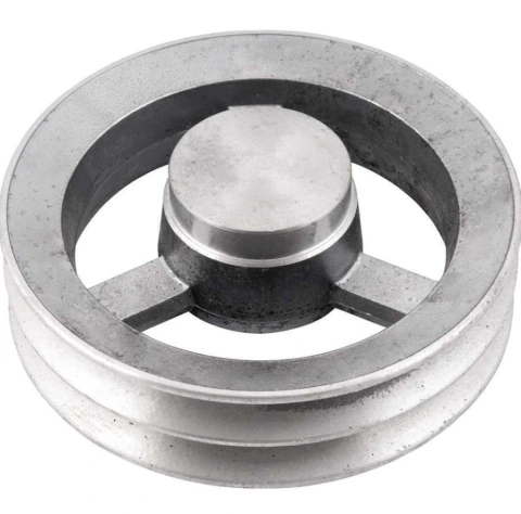 Polia alumínio 170mm 2 canais perfil b Vonder