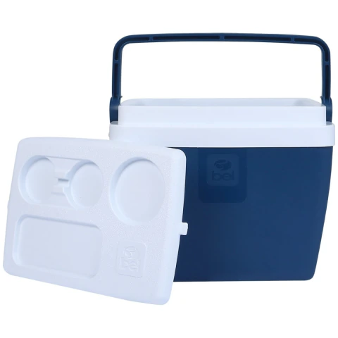 Caixa Térmica Bel 12 Litros Azul Isolamento EPS Livre de BPA