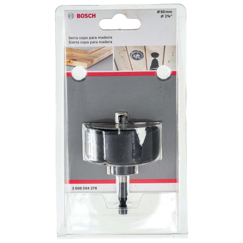 Serra Copo Bosch Carbon Madeira 60 mm 2 3/8''