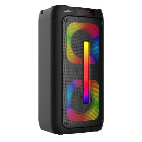Caixa de Som Amplificada Britânia BCX4600 Bluetooth com Controle 350W Bivolt