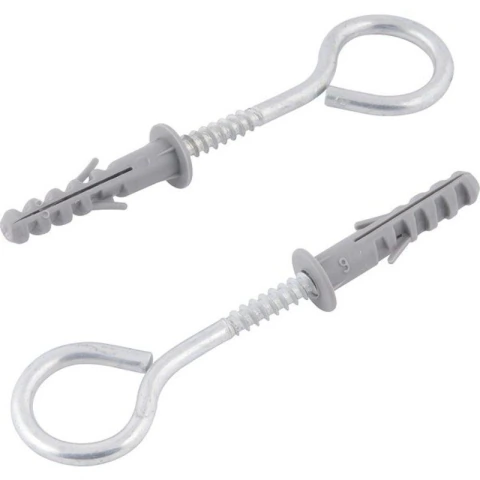 Pitão 4,9x70mm zincado com bucha 10mm 2 peças - Vonder