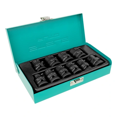 Jogo Soquete Sextavado Impacto 1/2'' 10-22mm Stels 1326155