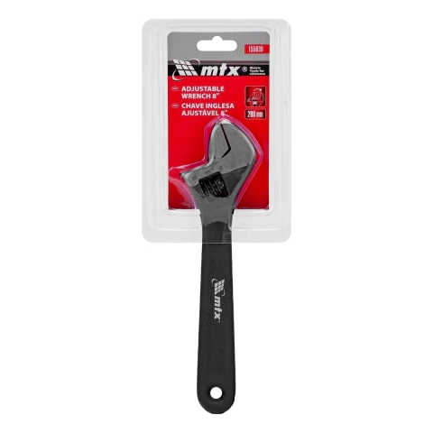 Chave Inglesa Ajustável 8'' 200mm Aço Carbono 45 MTX