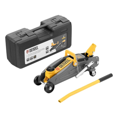 Macaco Hidráulico Jacaré 2T 130-330mm Denzel Com Trava