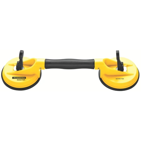 Ventosa Dupla Flexível Tramontina Master 60 Kg Ventosa de Borracha ABS