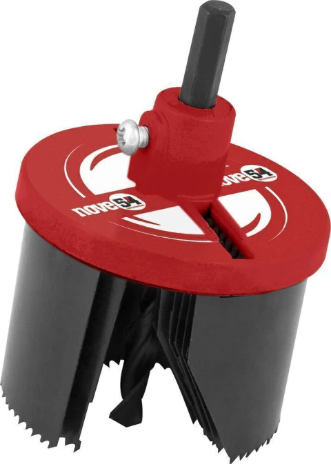 Jogo Serra Copo Aço Carbono 26-63mm Altura 2 Hobby Para Mad