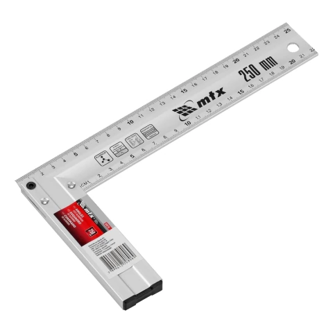 Esquadro Alumínio Fundido 10Pol 250mm MTX 324719