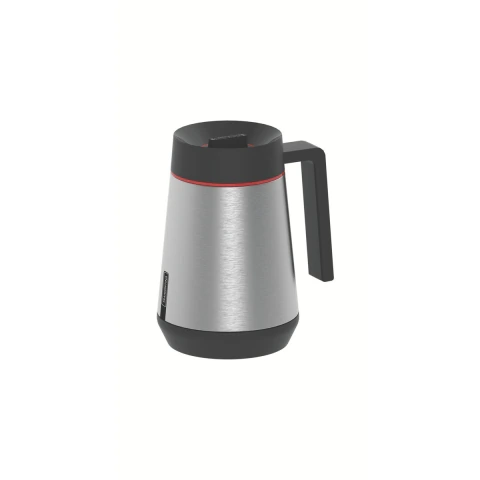 Bule Térmico Tramontina Exata Aço Inox 300 Ml Com Ampola De Vidro E Sistema Corta-Pingos
