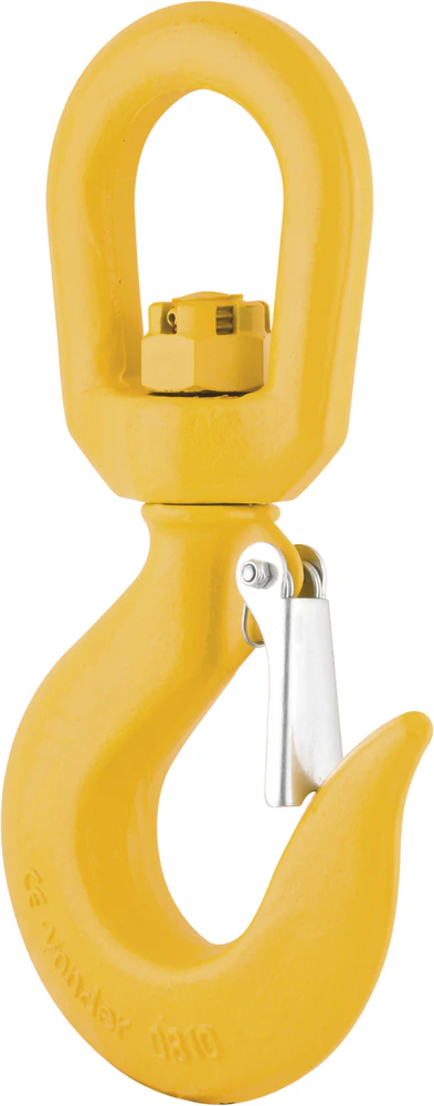 Gancho Olhal Giratório 6mm 1,2t Com Trava Vonder Plus
