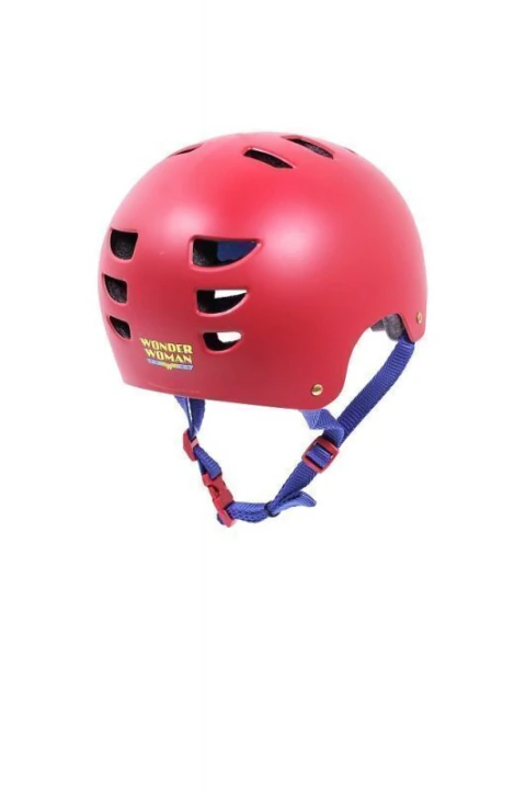 Capacete mulher maravilha com presilha tam. P - Bel Brink