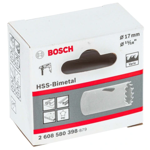 Serra Copo Bosch Bimetálica Eco 17 mm 11/16''