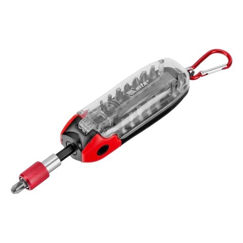 Jogo De Bits Com Adaptador Cromo Vanádio 18 Peças MTX