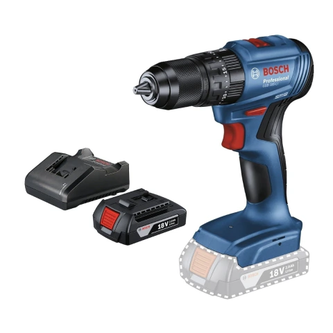 Furadeira Parafusadeira 18V Bosch Gsb185Li-1Bc 1 Bateria
