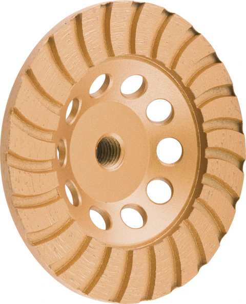 Rebolo diamantado 115mm turbo rosca m14 - Nove54