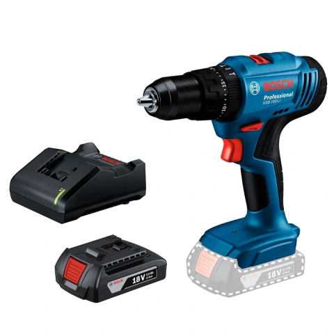 Furadeira E Parafusadeira Impacto Gsb 183-Li 1 Bateria Bosch