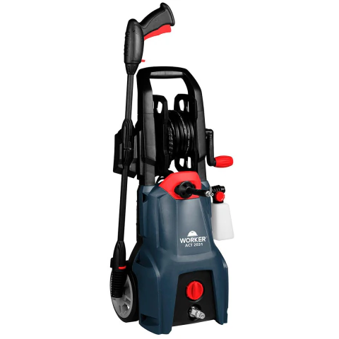 Lavadora Alta Pressão Act 2031 1900W 7.5 L/min 6.4 L/min 14 Bar Ideal Para Carros Worker