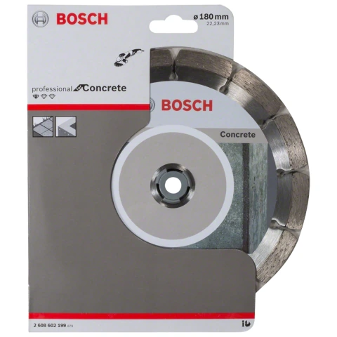 Disco Corte Diamantado Bosch Std Concrete 180X22,23X2X10mm