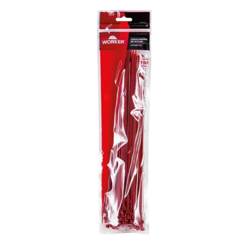 Abracadeira Nylon 3,6X250Mm Vm 100 peças Worker