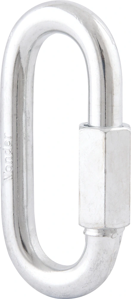 Mosquetão com rosca 5/8" leve galvanizado Vonder