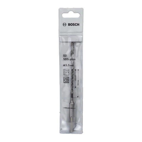 Broca Bosch Sds Plus-1 Para Concreto Ø5,5X100X160 mm