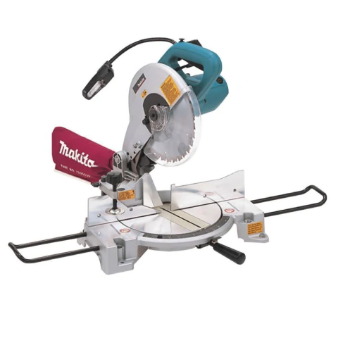 Serra de Esquadria 255Mm Industrial 1650W Esquadro Trava Morsa Lâmina Suporte LS1040F 110V Makita