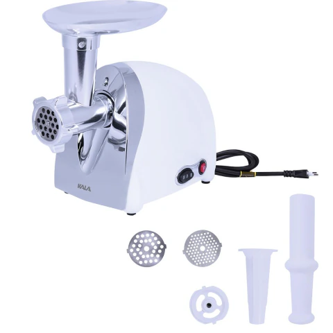 Moedor Elétrico De Carne 500W 127V Aço Inoxidável Funções Reversas Kala