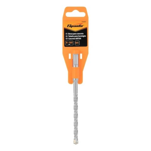 Broca Para Concreto 8 X 160 mm Encaixe SDS Plus 1 Peça Sparta