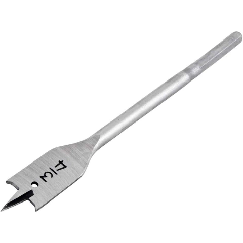 Broca chata aço carbono 3/4x6" para madeira Vonder