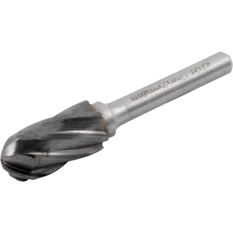 Lima Rotativa Abaulada p/ Alumínio 12x25 c/ Haste 6 Vonder