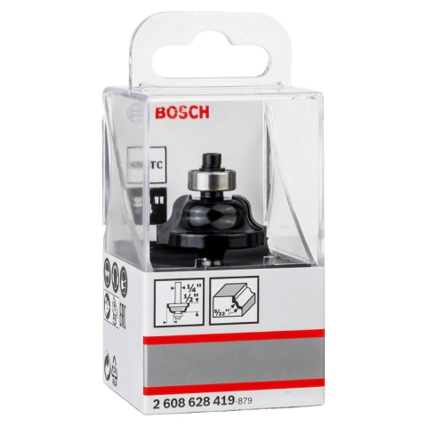 Fresa Perfilar Bosch Standard 1/4'' 4X28,6X15,9X12,4mm G54mm