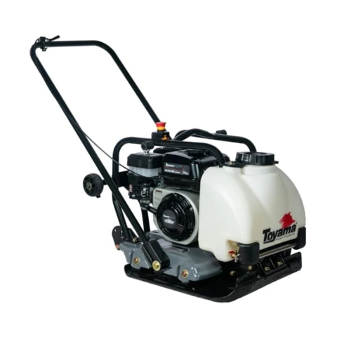 Placa Compactadora Vibratória Toyama 97Kg 6.5HP 13kN 53x50cm 12L Refrigerada a Ar