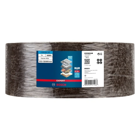 Manta Abrasiva Bosch Expert N880 115 mm X 10 M Grosso A