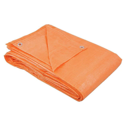 Lona polietileno 5x4m laranja 100 micras - Belfix