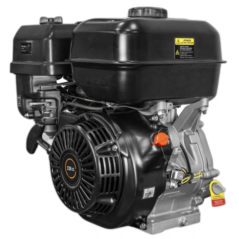 Motor Estacionário 4 Tempos Gasolina 338cc 5,5L 3600 rpm Eixo Horizontal 1 Fase MGT338H Tramontina