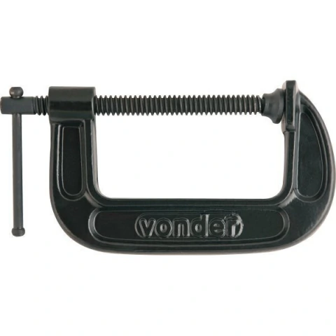 Grampo tipo c 2" ferro nodular - Vonder Plus