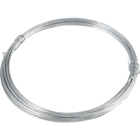 Arame Galvanizado BWG 22 0,71mm Com 10 Metros Vonder