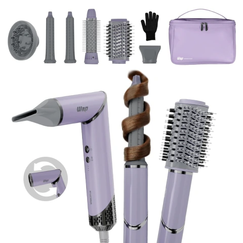 Secador e Modelador de Cabelo WAP Intense Styler WS1600 220V Kit de 5 Acessórios Maleta