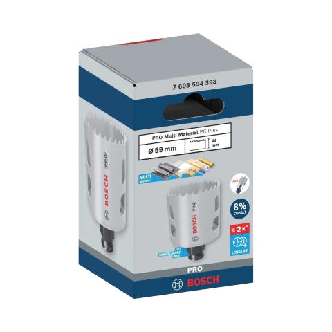 Serra Copo Bosch Pro Multi Material Power Change Plus 59mm