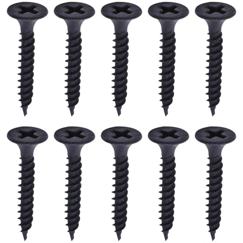 Parafusos Para Drywall 3,5Mm X 25Mm 10 Peças 421537 Fixação Segura Worker