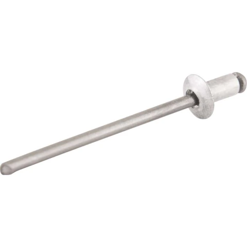 Rebite Repuxo De Alumínio 4,0x16,0mm Mandril Aço 100 Vonder