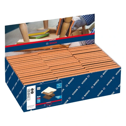 Esponja Abrasiva Bosch Expert S473 98X13X120mm Medium