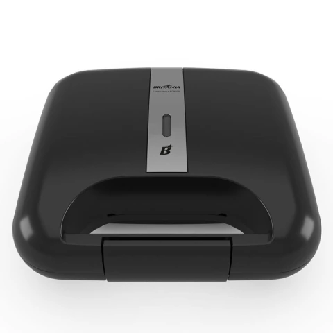 Sanduicheira BGR02PI Britânia Preta para 2 Sanduíches Com Luz Indicadora 220V